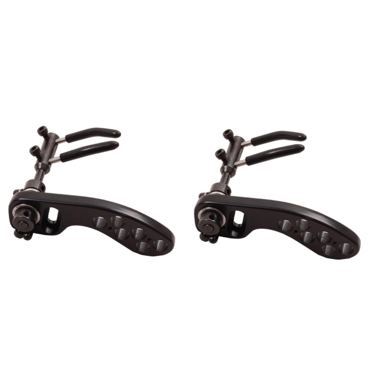 Mikikit 2pcs Arrow Table Compound Recurve Rest Rest for Recurve Arrow Rest Arrow Rest for Recurve Black Metal
