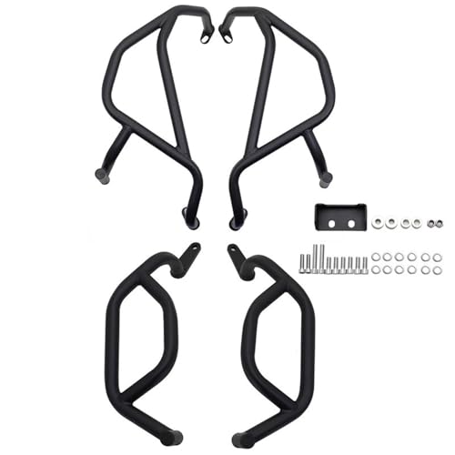 Protection de cadre CFMOTO 450 MT 2024 : barres de sécurité premium noires