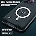 Battery Case for iPhone 14 Pro, Upgraded 10000mAh High-Capacity Protective Rechargeable Extended Charger Cover Compatible with iPhone 14 Pro (6.1 inch) Wireless Charging Case Support Carplay - Black