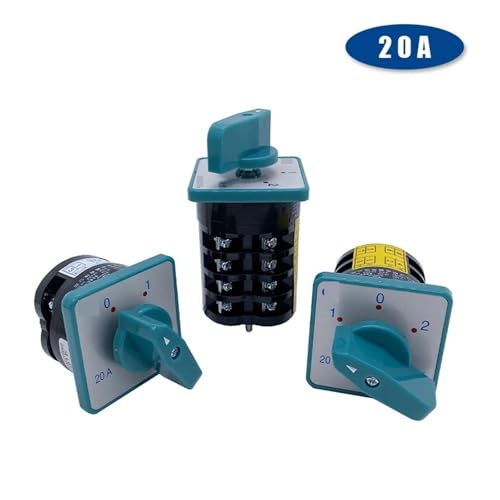Interrupteur de transfert inverseur HZ5-20/4 triphasé rotatif 20A