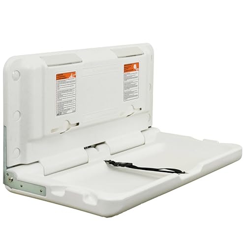 ECR4Kids Horizontal Wall-Mounted Baby Changing Station