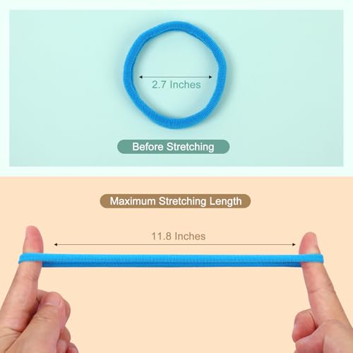 Image of IQKidz 224 PCS Loom Loops Refill for Potholder Weaving Loom Kit Toys, Elastic DIY Arts and Crafts Loops Supplies for Kids Beginners, Perfect Birthday Gifts for 5 6 7 8-12 13 Year Old Girls