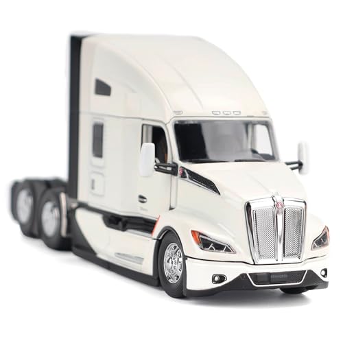 Kenworth T680 Diecast Masters 1:50 Pearl White miniatura 1