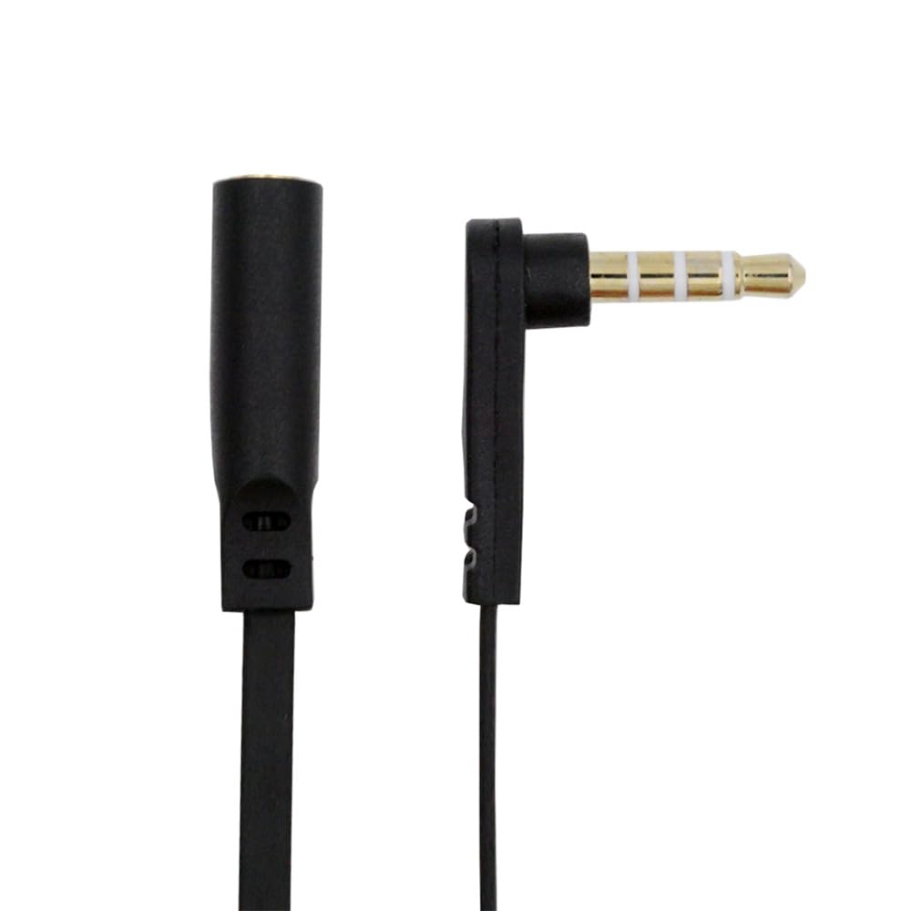 Amazon | Xiwai 超薄型フラットAUXケーブル 15cm 4極 補助オーディオ