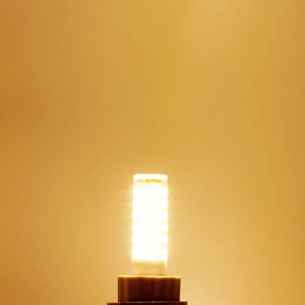 Illuminazione KJXP, Confezione da 20, Lampadina LED Faretto AC220V G9 SMD2835 4W/5W Lampadario Illuminazione Lampadario(Warm White,G4 4W 51LEDs)