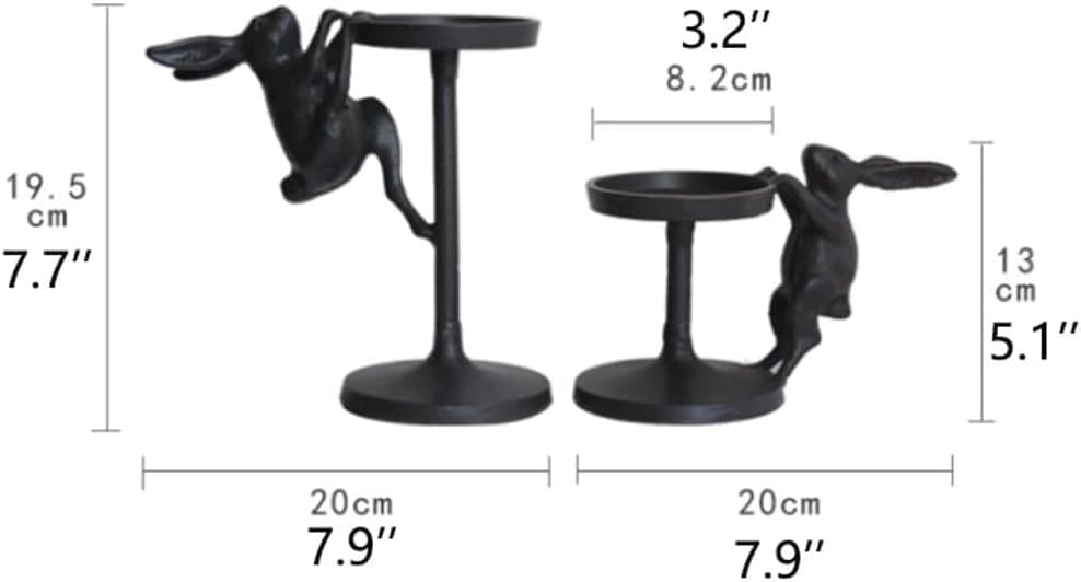Bougeoir de salon en aluminium pour table et maison - 2