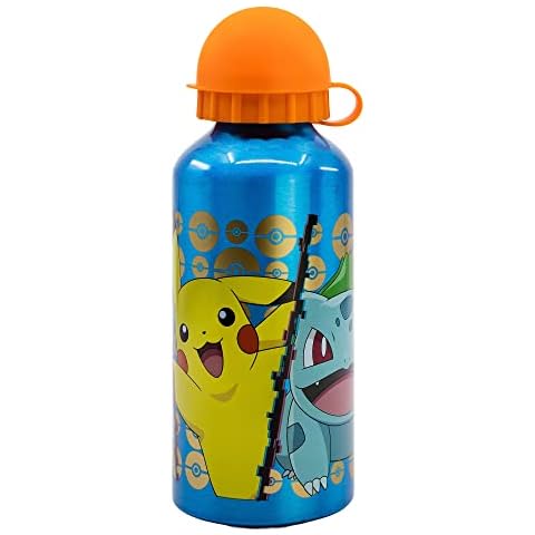 Botella de Aluminio para Niños de Pokemon Cover