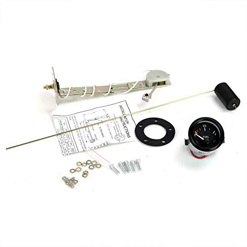 Image of Rupse Fuel Sender Unit Boat Fuel Tank Sending Unit Fuel Water Level Sensor Stainless Steel Fuel Sender and Fuel Gauge for Boat Car Truck RV (6 inch (150mm)) (52mm (2 inch))