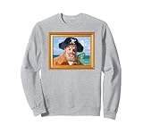 8.5 oz, Klassisch geschnitten SpongeBob SquarePants Theme Song Pirate Portrait Cartoon Sweatshirt