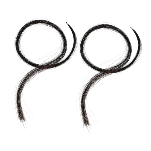 ULDIGI Hanks of Premium Violin Hair Accessories for Efficient Re Hairing Suitable for Violins and Violas Pre Tied and Sealed for Easy Attachment Durable Material