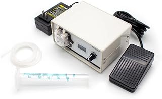 Self-Priming Circulating Quantitative Mini Titration Pump Peristaltic Pump Small Laboratory Metering Water Pump with Foot Switch (2x4MM Pipe)