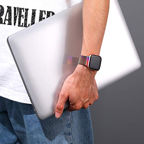 Faliogo metalen band compatibel met Fitbit Versa band/Fitbit Versa 2 band, roestvrijstalen vervangende polsband… - Image 6