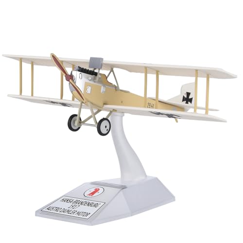 TECKEEN Alloy WWI Germany Albatross Reconnaissance Aircraft Plane Model Aircraft Model 1:72 Model Simulation Science Exhibition Model