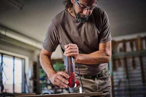 Bild 3 - Einhell Multifunktionswerkzeug TE-MG 350 EQ (350 W, 22.000 bis 40.000 min^-1 Schwingzahl, LED-Licht, Schnellspannverschluss, inkl. Koffer und Zubehör)