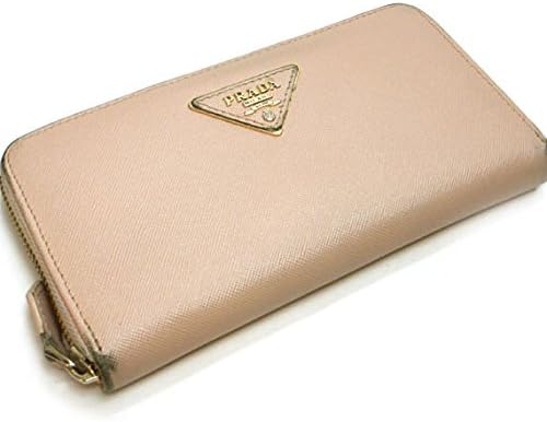 Amazon プラダ ラウンドファスナー長財布 ピンクベージュ ゴールド金具 中古 Prada プラダ 財布 Amazon プラダ ラウンドファスナー長財布 ピンクベージュ ゴールド金具 中古 Prada プラダ 財布