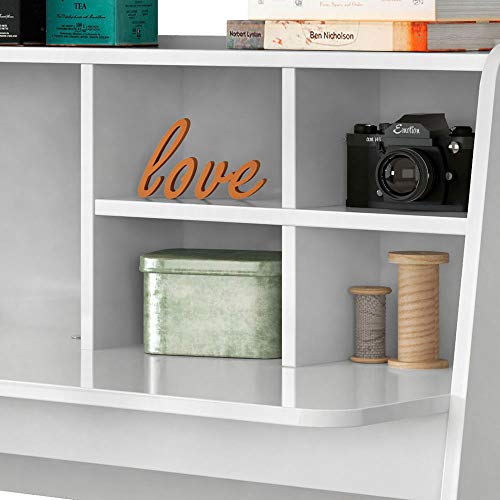 Bancada De Estudo Ideia MDP 4 Nichos Branco Colibri