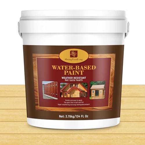 1 Gallon Clear Stain & Sealer & Preservative for Wood,