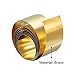 uxcell Brass Sheet Roll, 0.2x30x1000mm Brass Foil Roll Brass Strip Gold for Crafts, Electrical Repairs, Grounding