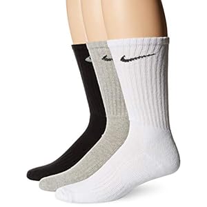 Nike 3PPK Value Cotton Crew Chaussettes unisexe