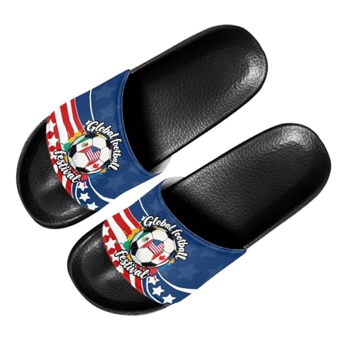 Image of Open Toe Slippers for Women Rubber Slides Womens Sandal Slippers