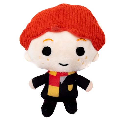 Buckle-Down The Wizarding World of Harry Potter Squeaky Plush Dog Toy for Large Medium & Small Dogs Ron Weasley Standing Charm Full Body Pose 2.5 x 5.5