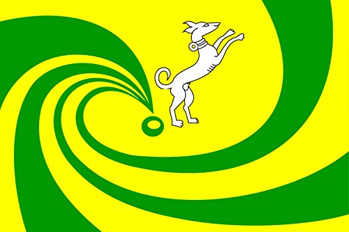Drapeau Large Gieten anti-effilochage format paysage 1.35m² résistant au vent - 2