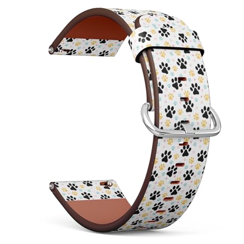 MRAKPLGE �r���v�o���h ���̑��Ճv�����g�p�^�[�� Fossil ���f�B�[�X Gen 5E 42mm / Gen 6 42mm Fossil Venture Gen 4 HR/Gen 3 ���f�B�[�X �����Y 18mm �����p�r�[�K�����U�[�X�g���b�v�u