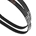 KoovDem V-Belt PJ457 180J 3/4/5/6/7/8/9/10 Ribs for DIY RC Model Motor Engine Belt(1Piece 10Ribs)