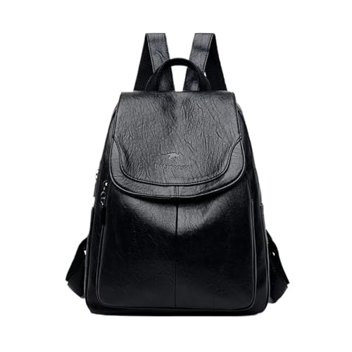 [HYXSFHK] �����\�t�g���U�[�o�b�N�p�b�N�t�@�b�V���������V�����_�[�o�b�O Sac A Dos ���f�B�[�X Bagpack Mochilas(Black)
