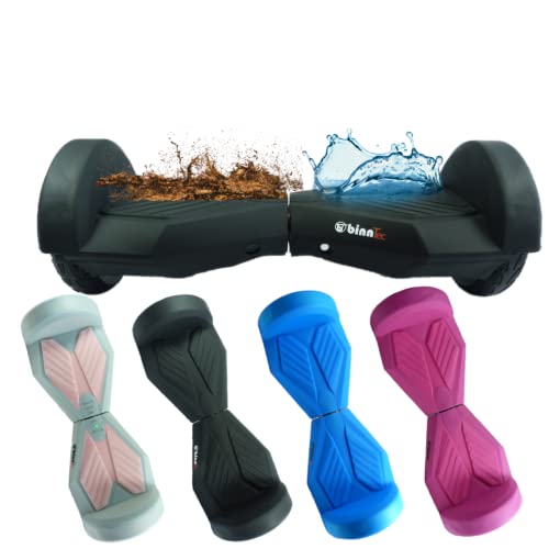 binnTec Hoverboard Scooter Schutzhülle Case Silikon 8' (schwarz)