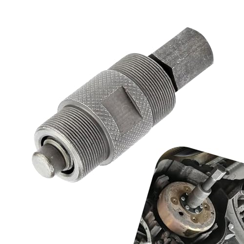 Dogary Flywheel Puller (24mm & 27mm) Dual Head Motor Puller Motorcycle Engines Stator Removal Tool for GY6 CG25 JH70 SG50 50CC-150CC Universal for Most Motorcycles (Black)