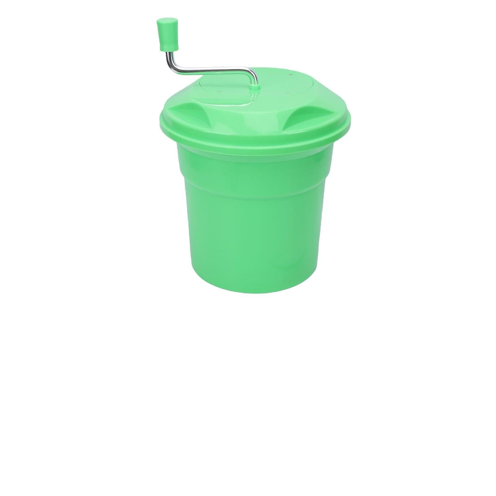 Ensalada Manual de 12 Litros para Cocineros Caseros que Preparan Ensaladas Frescas, Elimina el Exceso de Agua, Mantiene las Verduras Crujientes, Extiende la Frescura y Evi