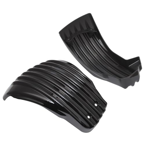Carénage batterie ABS à rayures pour look épuré Harley Softail M8