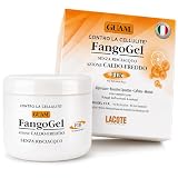 Guam Fangogel F.I.R. Contro la Cellulite Senza Risciacquo Azione Caldo-Freddo con Nanosfere Lipoattive, Caffeina, Mentolo, Giallo, 300