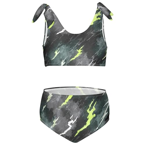 Image of Boccsty Summer Girls Swimsuits Kids Bikini Sets 2 Pcs Bathing Suit for 3T-12T