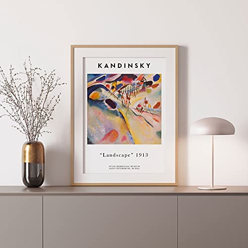 Wasilly Kandinsky Poster - Vassily Kandinsky Centro Pompidou - Abstracte kunst - wanddecoratie - kunstwerken… - Afbeelding 3