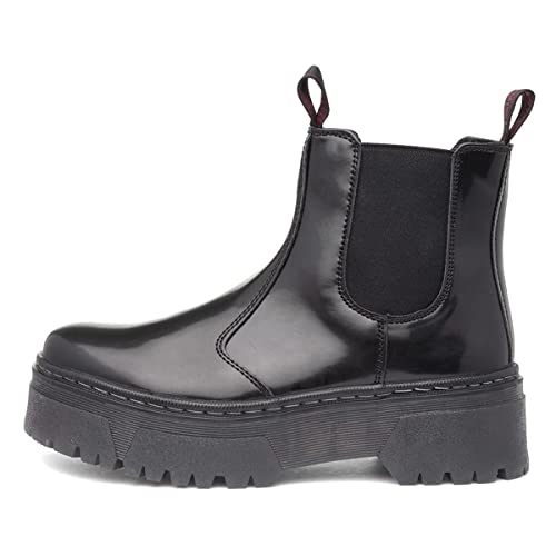 Wrangler Stivaletti Donna WL12583A in Pelle Black