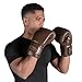 Sanabul Battle Forged Boxing Gloves for Men & Women, Kickboxing MMA, Muay Thai Gloves and Heavy Bag Training Punching & Sparring, Brown 10 oz