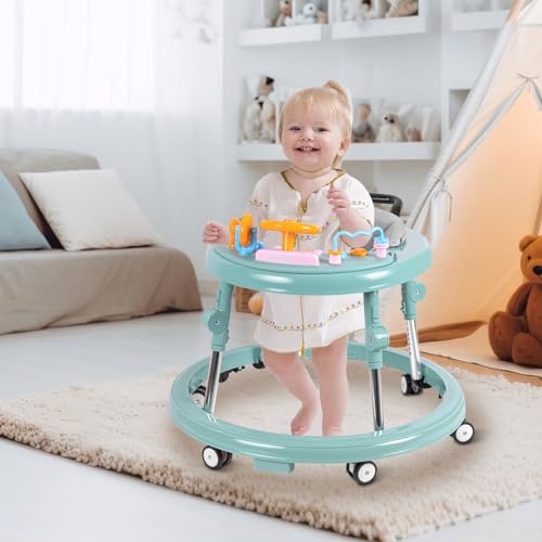 Airlya-Life YYP-01 Baby Walker, Foldable 9-Gear Height Adjustable Baby Walker With Wheels thumb #5