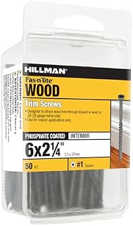 Die Hillman Gruppe 41906 Trim Schraube, 6 x 2–1/4-Zoll
