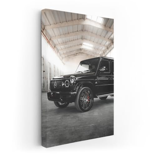 Generic Poster Mercedes G Wagon Black canvas painting print wall