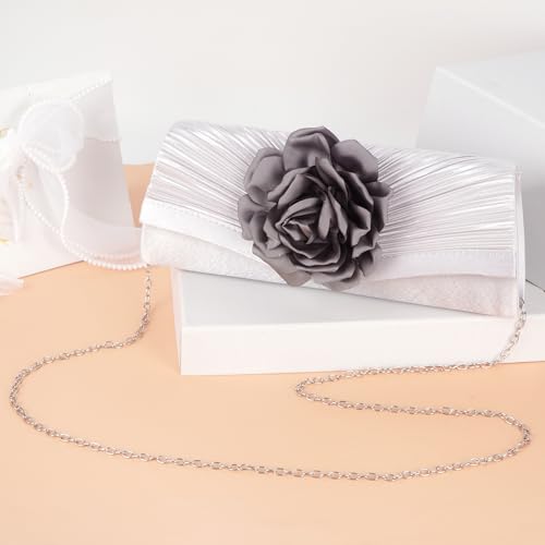Image of Goclothod Evening Clutch Handbag Women Fashion Crossbody Shoulder Bag Chain Purse