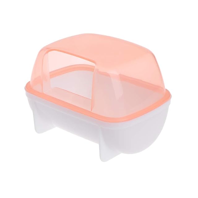 Foto 6 de 8 de SimpleLife Hamster Baño Baño Sauna Cuarto de baño Bañera Pequeños Animales Conejo Chinchilla Baños Limpieza