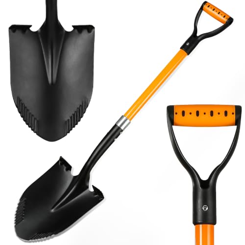41-Inch Round Point Heavy Duty Digging Shovel