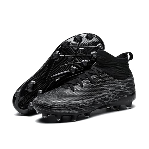 Up run Unisex Soccer Cleats High Tops Lace Up Soccer