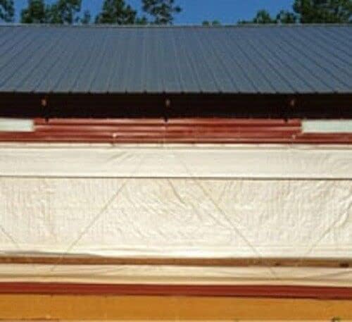 5000SF 8FT White Crawlspace Encapsulation Underlayment Vapor Barrier Insulation