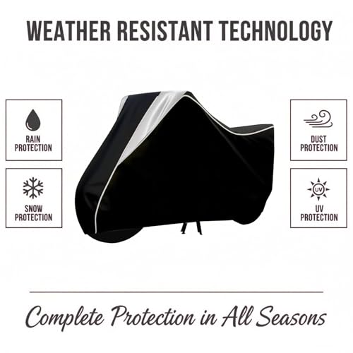 Image of Stylish Water Resistant Scooty Body Cover Compatible with Ola S1 Air & All Models | UV Protection, Dustproof, Heat Resistant, Two Wheeler | New All Weather Protection, Dust & Rain
