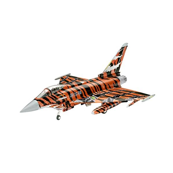 Revell Modellbausatz Flugzeug 1:144 - Eurofighter Typhoon "Bronze Tiger" im Maßstab 1:144, Level 4, originalgetreue Nachbildung mit vielen Details, , Model Set mit Basiszubehör, 63970 – Bild 4