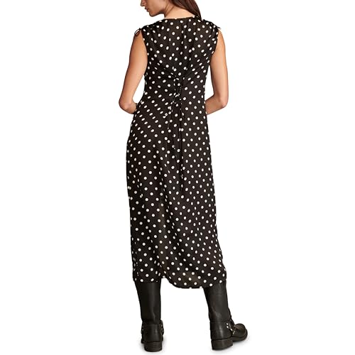 Image of Lucky Brand Women's Satin Button Through Midi Dress