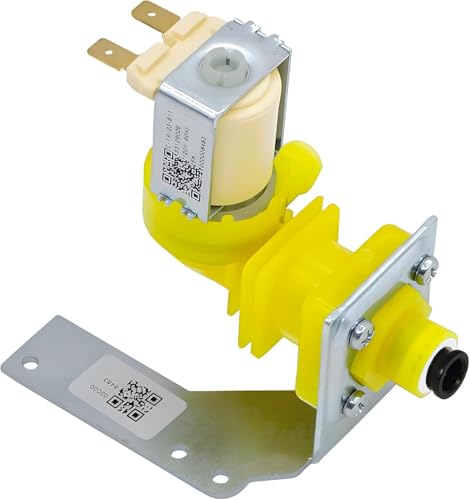 BOVZOR Water Inlet Valve Assembly, Replacement for 000009120 000008483 000008487, Compatible with Ice Machines & IH9120 Series, 120V 60Hz 5W